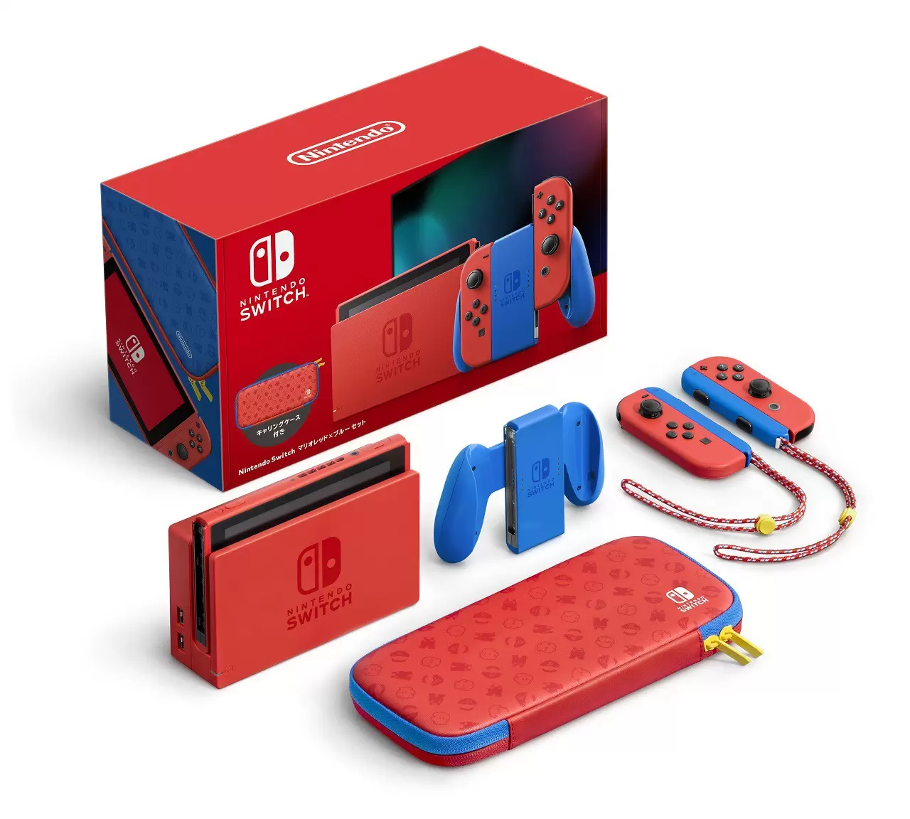 Nintendo switch 本体 ブルー&レッド家庭用ゲーム機本体